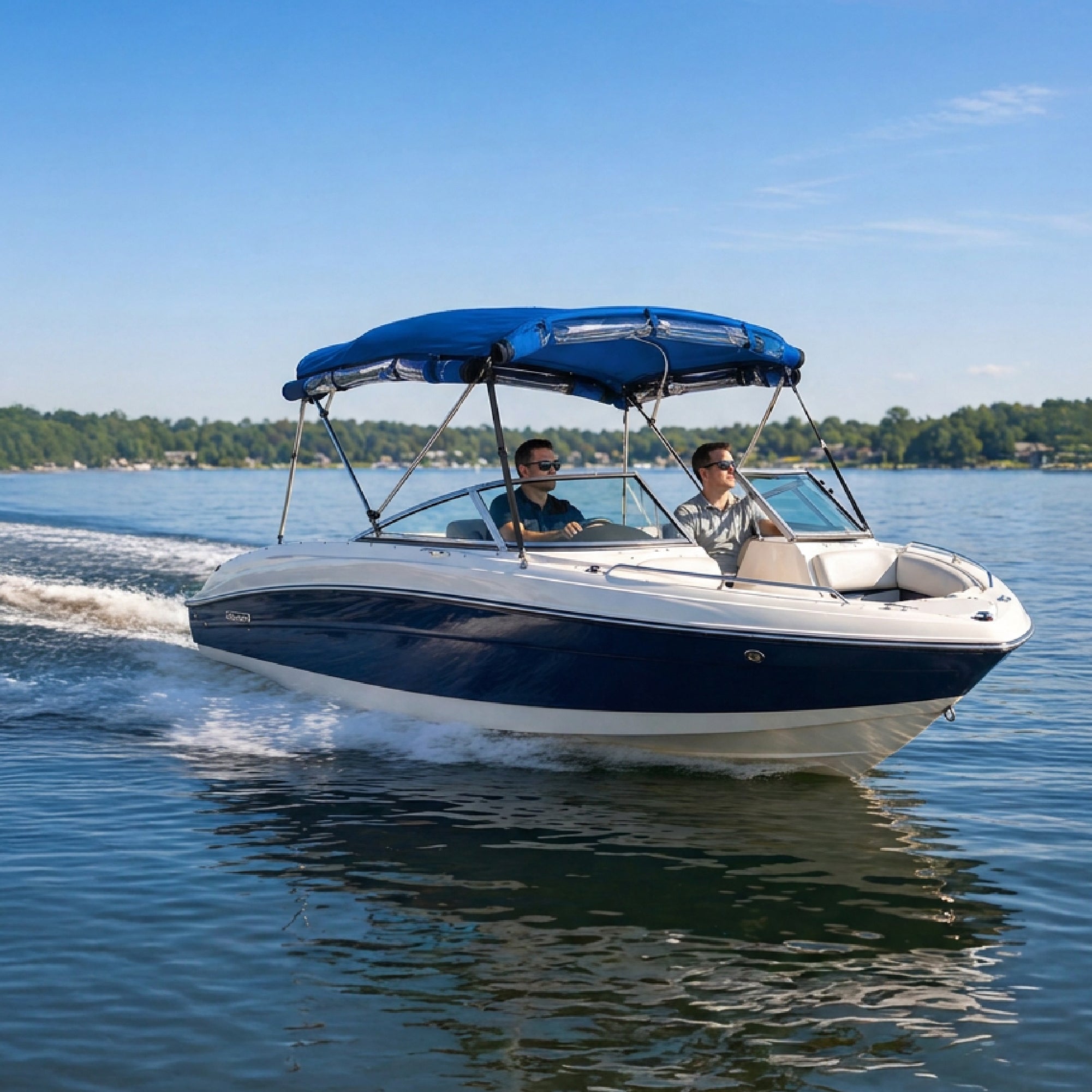 KNOX 3 Bow Bimini Enclosure with Frame Kit