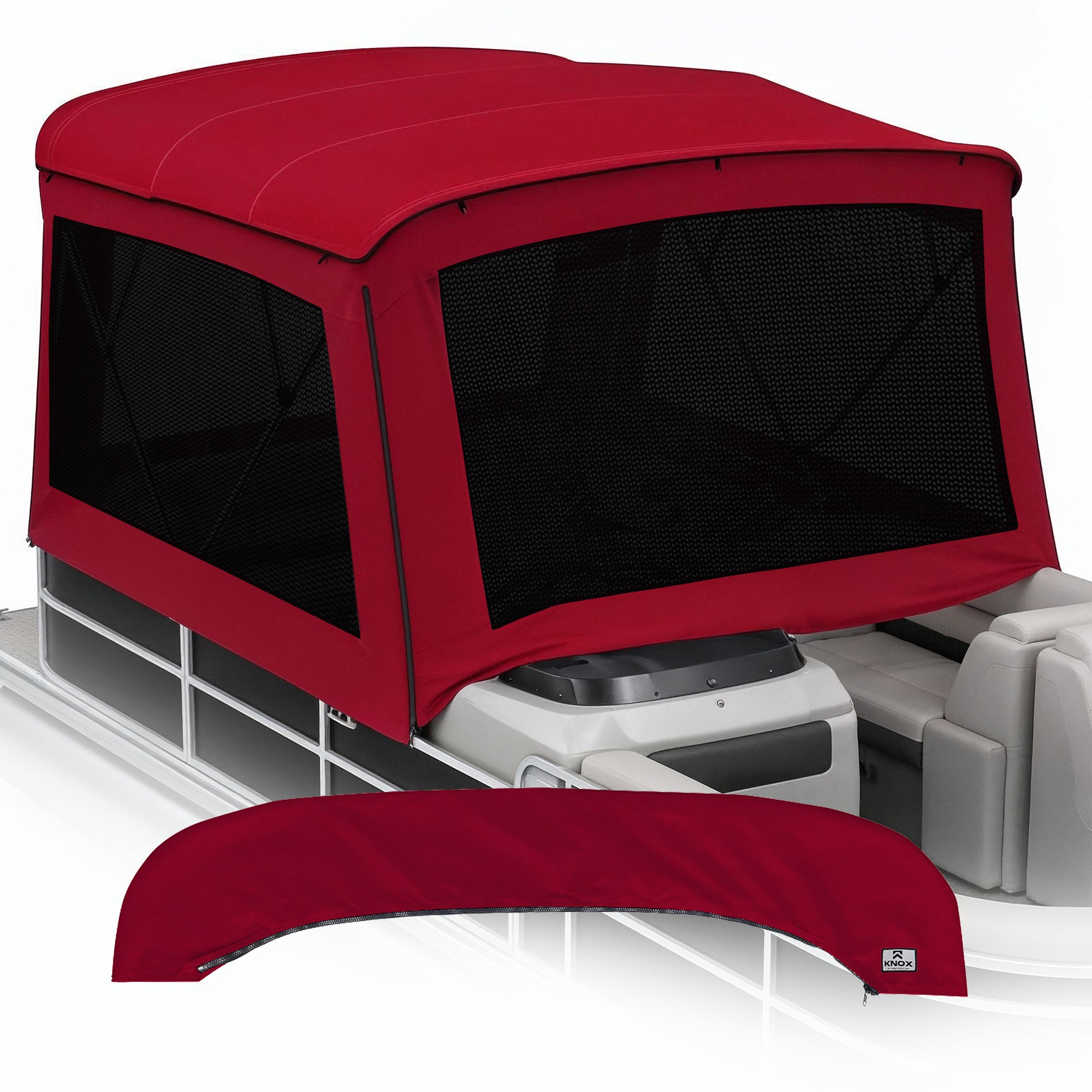 KNOX 4 Bow Bimini Mesh Enclosure with Frame Kit