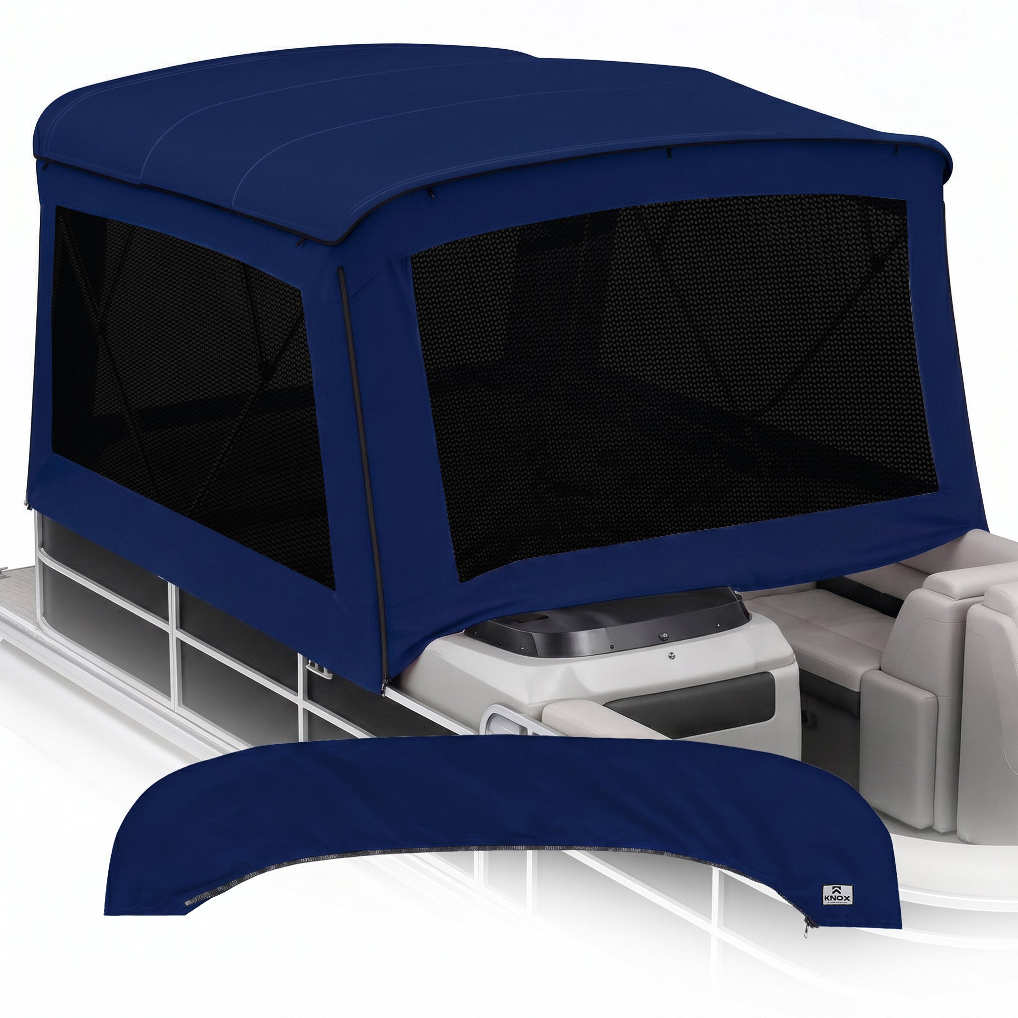 KNOX 4 Bow Bimini Mesh Enclosure with Frame Kit