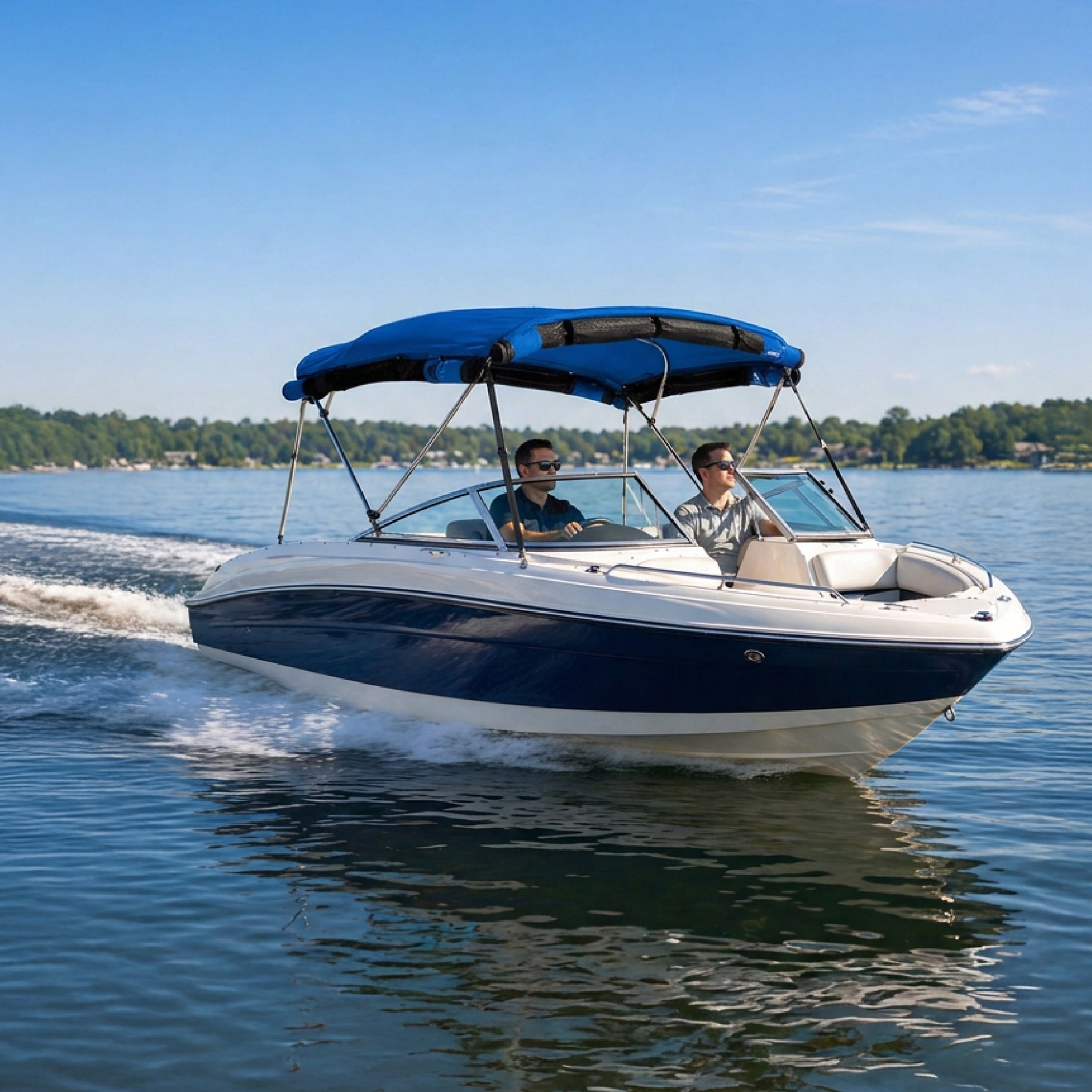 KNOX 4 Bow Bimini Mesh Enclosure with Frame Kit