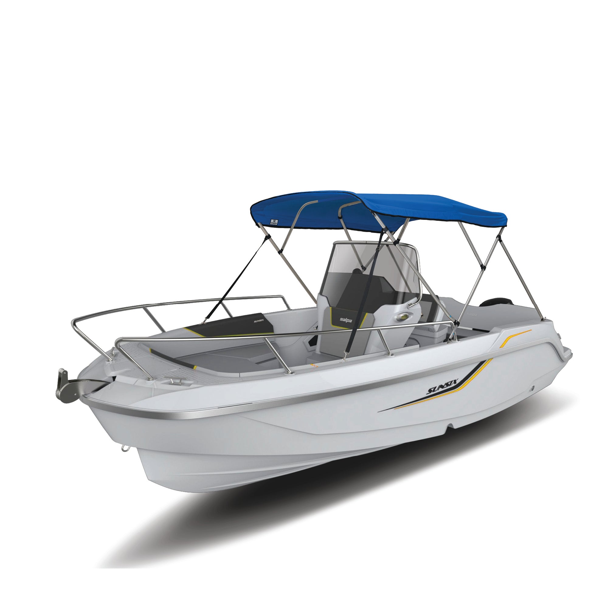 KNOX 4 Bow Bimini Top Classic, Mesh