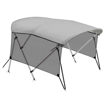 KNOX 4 Bow Bimini Top With Sidewalls, Mesh