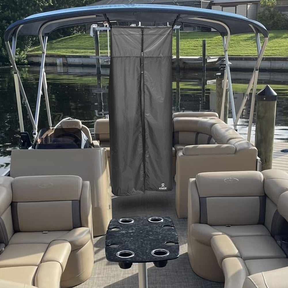 KNOX Boat Privacy Tent Hanging Portable Shower Curtain