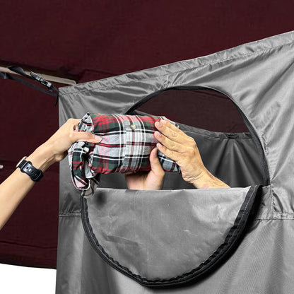 KNOX Boat Privacy Tent Hanging Portable Shower Curtain