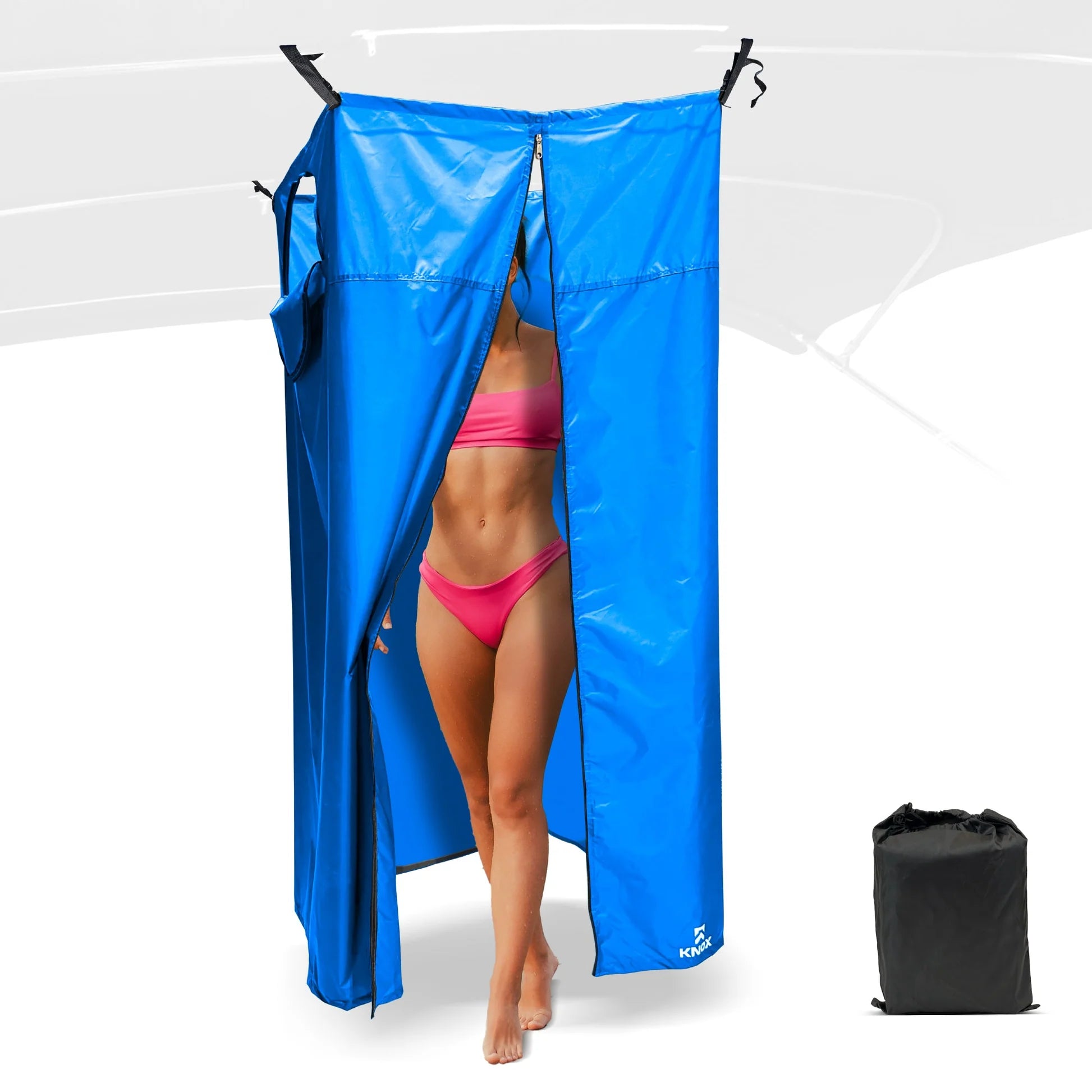 KNOX Boat Privacy Tent Hanging Portable Shower Curtain