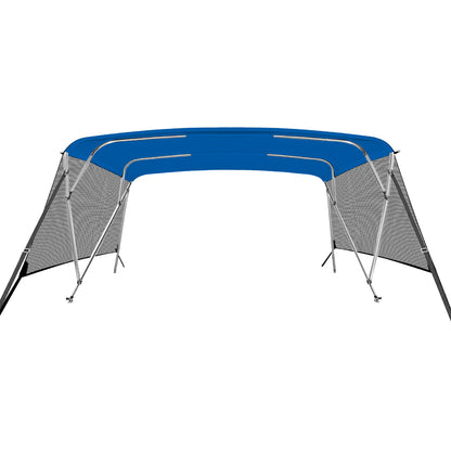 KNOX Canvas With Sidewalls for 3 Bow Bimini Top, Mesh