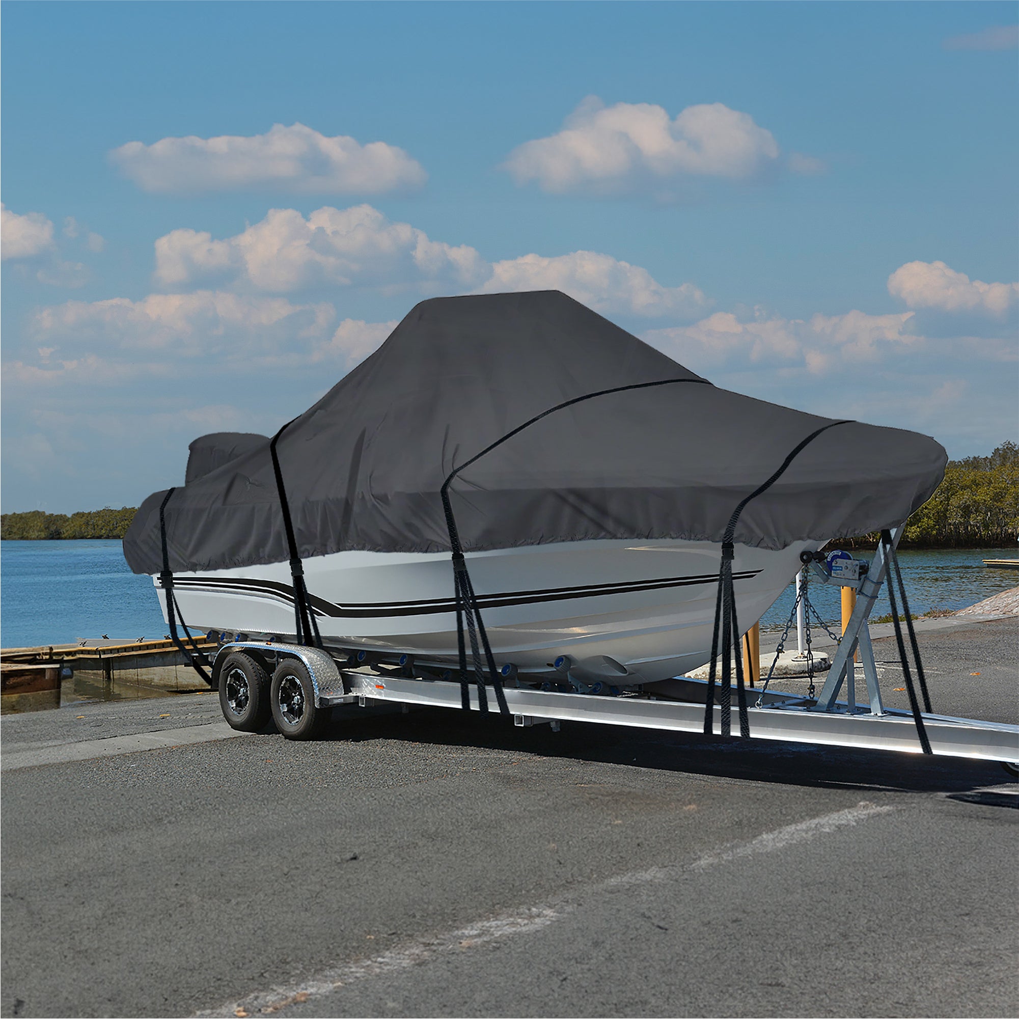 KNOX Center Console Boat Cover