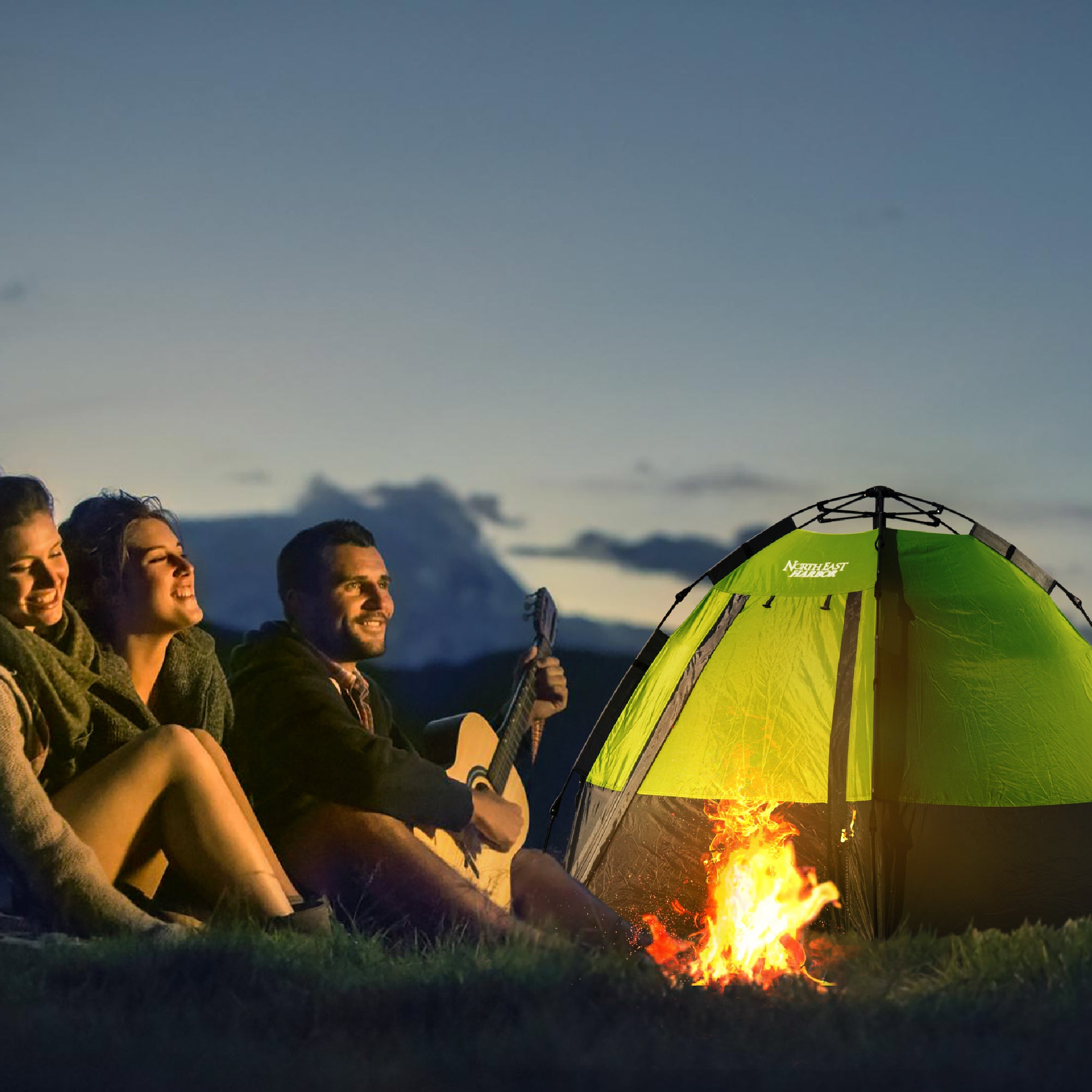 KNOX Hexagon-Shaped Camping Tent