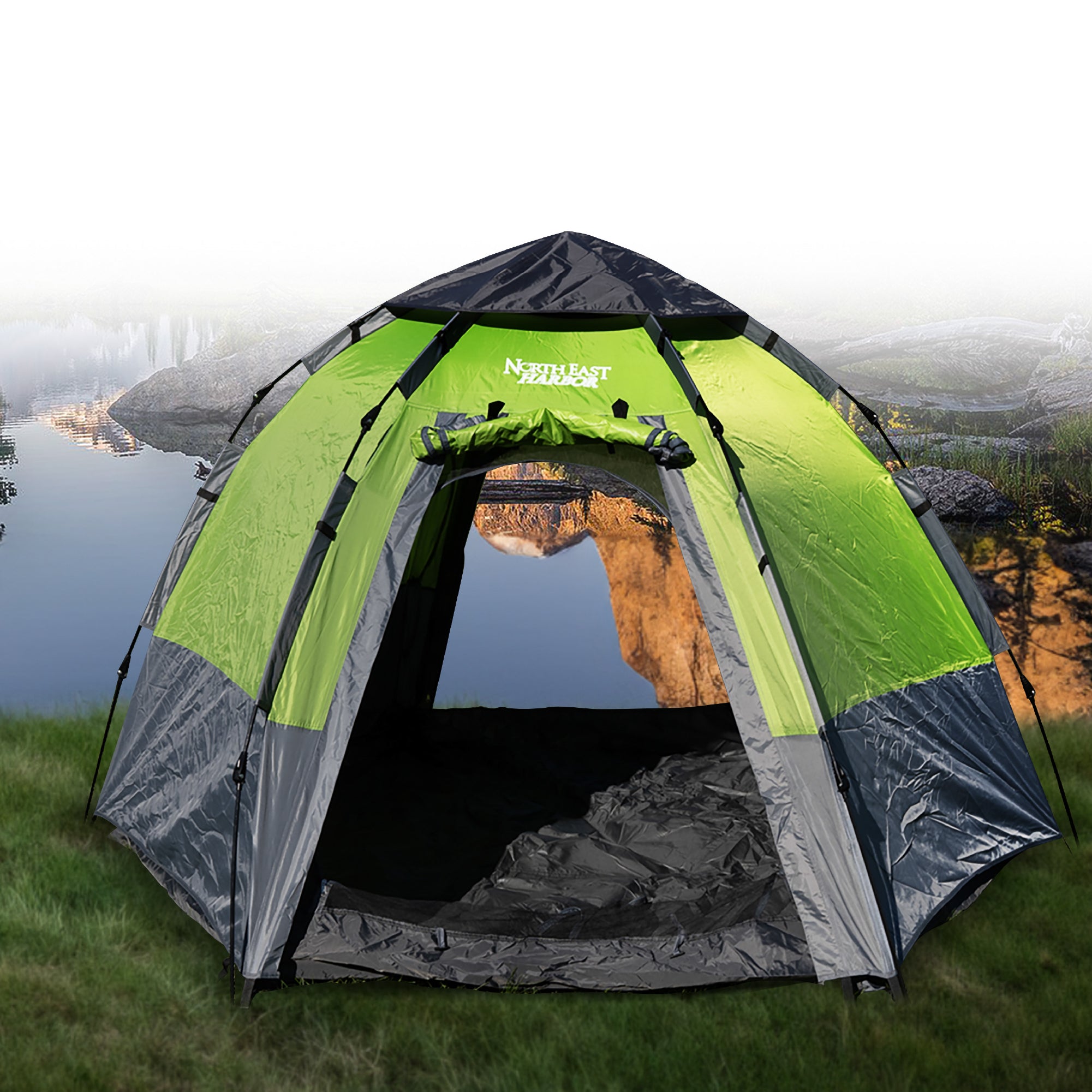 KNOX Hexagon-Shaped Camping Tent