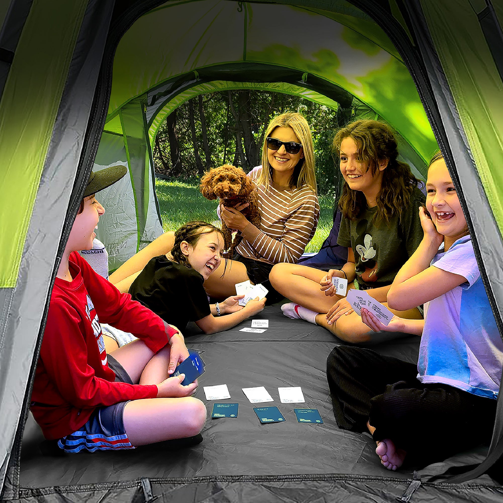 KNOX Hexagon-Shaped Camping Tent