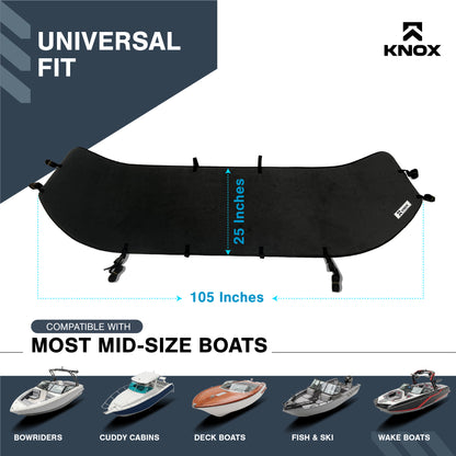 KNOX Boat Windshield Cover