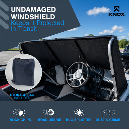 KNOX Boat Windshield Cover