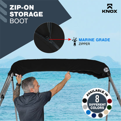 KNOX Universal 3 Bow Bimini Mesh Enclosure Only