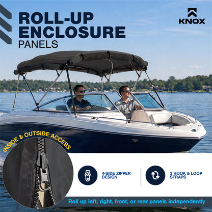 KNOX Universal 4 Bow Bimini Mesh Enclosure Only