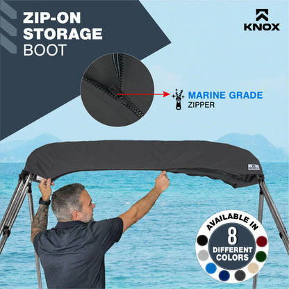 KNOX Universal 4 Bow Bimini Mesh Enclosure Only