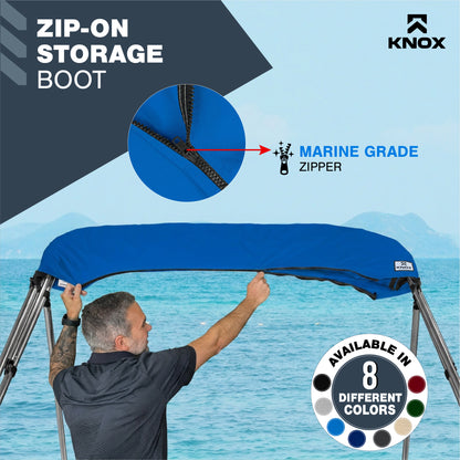 KNOX Universal 4 Bow Bimini Mesh Enclosure Only