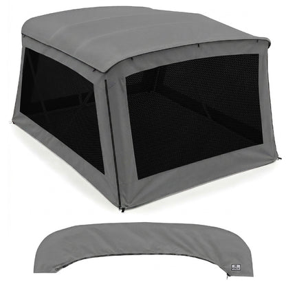 KNOX Universal 4 Bow Bimini Mesh Enclosure Only