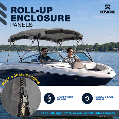 KNOX Universal 4 Bow Bimini Mesh Enclosure Only