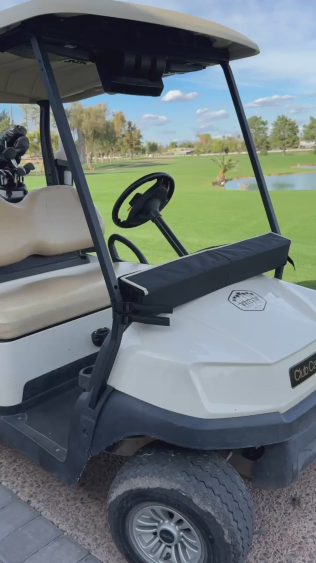 KNOX Golf Cart Storage Basket