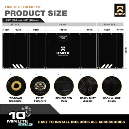 Knox RV Cover - 5th Wheel