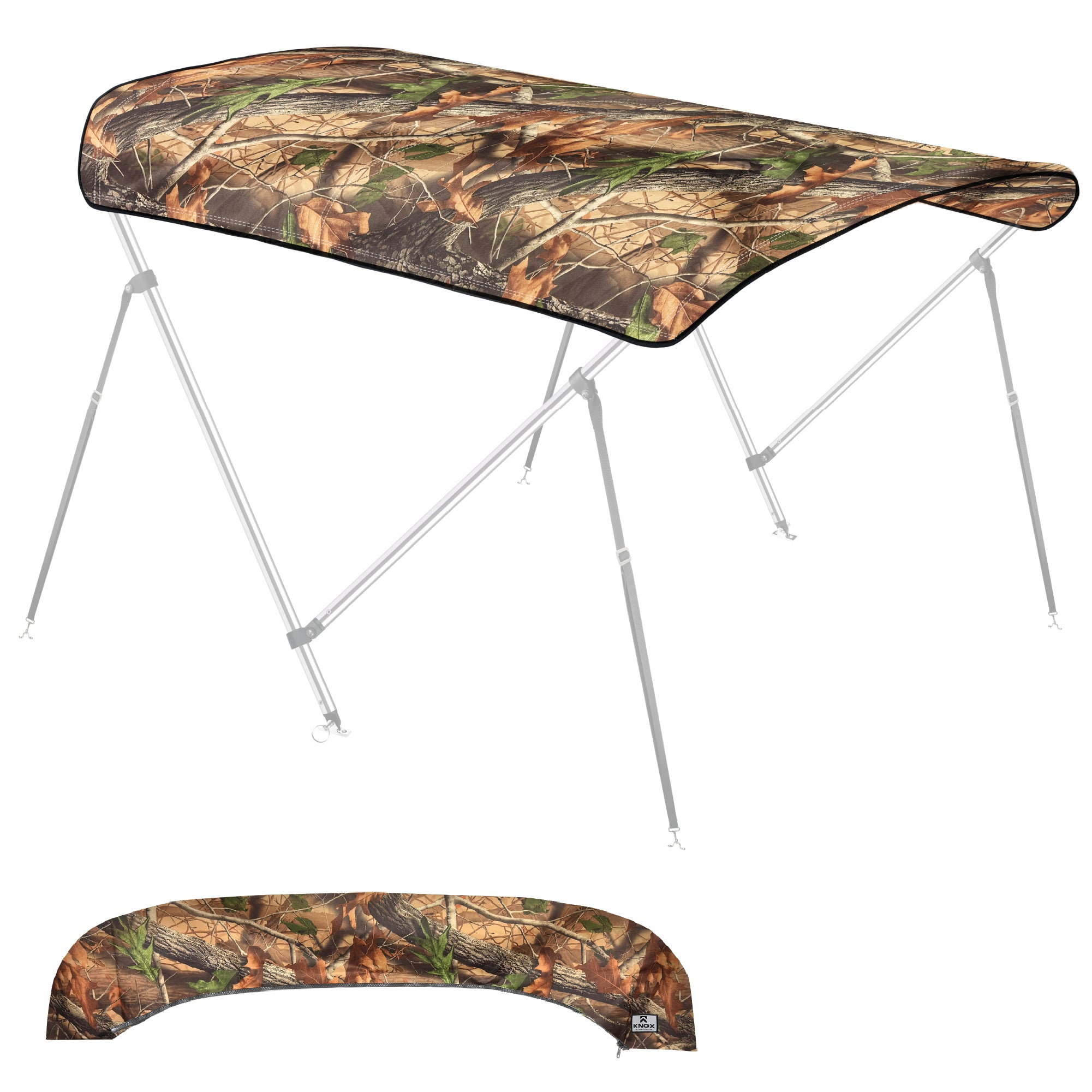 KNOX Pro Series Canvas for 2 Bow Bimini Top