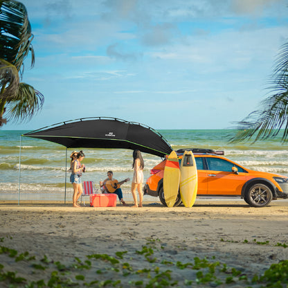KNOX Teardrop Awning Tent with Sidewall