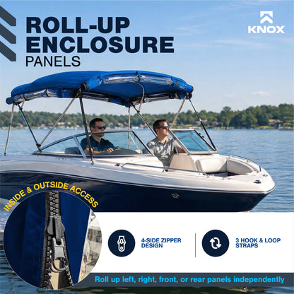 KNOX Universal 3 Bow Bimini Enclosure Only