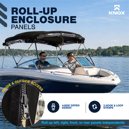 KNOX Universal 3 Bow Bimini Enclosure Only