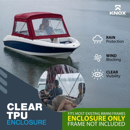 KNOX Universal 3 Bow Bimini Enclosure Only