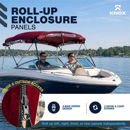 KNOX Universal 3 Bow Bimini Enclosure Only