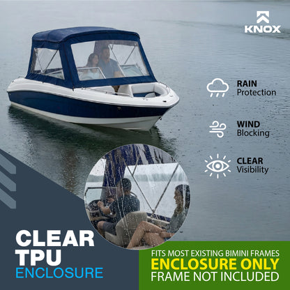KNOX Universal 3 Bow Bimini Enclosure Only