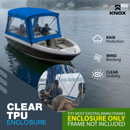 KNOX Universal 4 Bow Bimini Enclosure Only