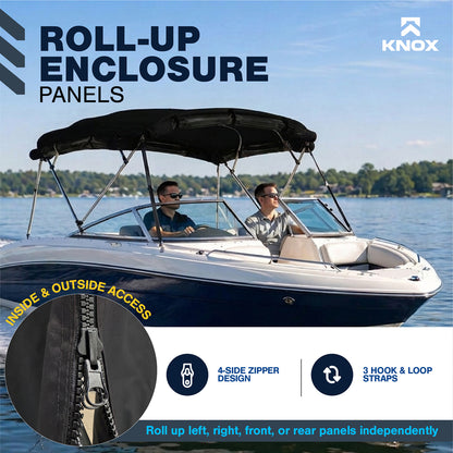 KNOX Universal 4 Bow Bimini Enclosure Only