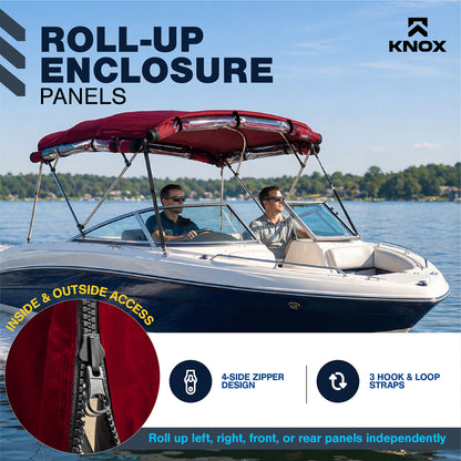 KNOX Universal 4 Bow Bimini Enclosure Only