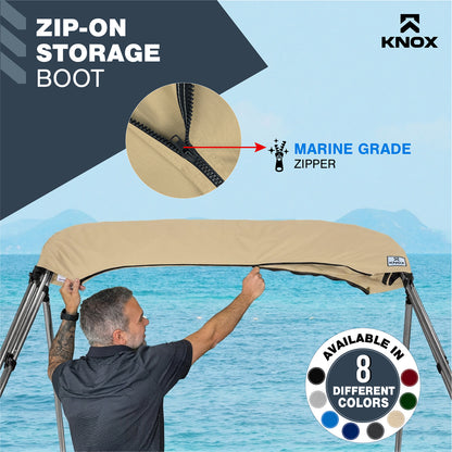 KNOX Universal 4 Bow Bimini Enclosure Only