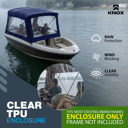 KNOX Universal 4 Bow Bimini Enclosure Only
