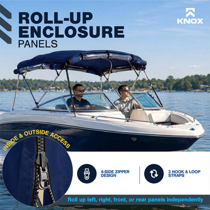 KNOX Universal 4 Bow Bimini Enclosure Only