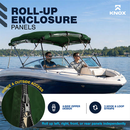 KNOX Universal 4 Bow Bimini Enclosure Only